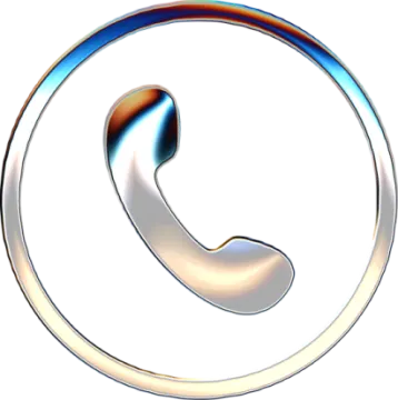 an image of a phone in a circle