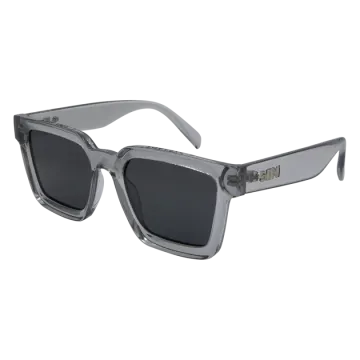 a pair of sunglasses on a white background