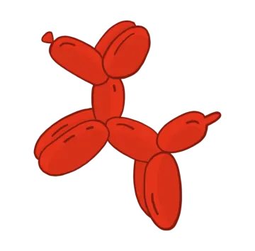 an inflatable balloon icon