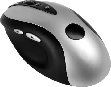 a computer mouse on a white background