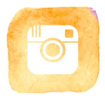 a watercolor painting of a camera