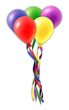 a bunch of balloons