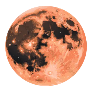 a full moon with stars in the sky
