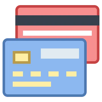 two credit cards