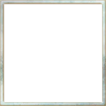 a blue frame with a white background