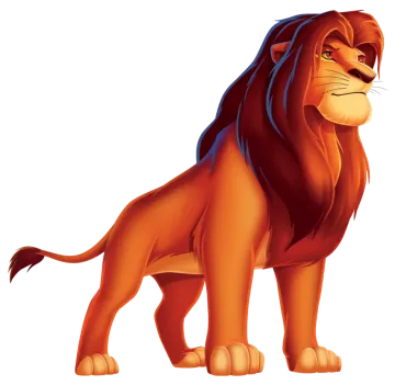 the lion from disney's live - a - roar