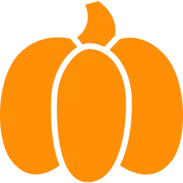 a pumpkin on a white background