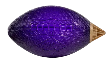 an image of a purple football ball on a white background