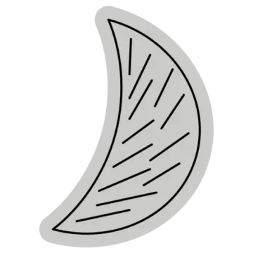 a black and white drawing of a wing