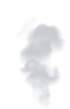 the shadow of a cloud on a white background