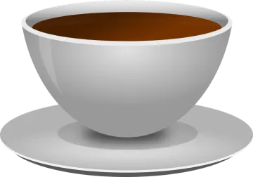 a cup of coffee
