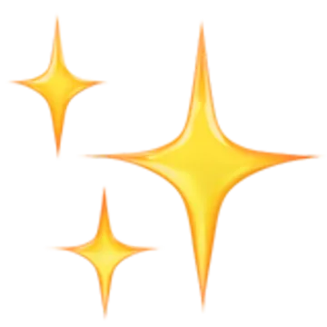 three yellow stars on white background