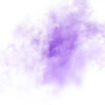 purple smoke on a white background