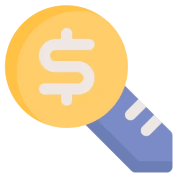 a pencil with a dollar sign on it