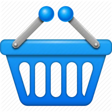 a shopping basket icon