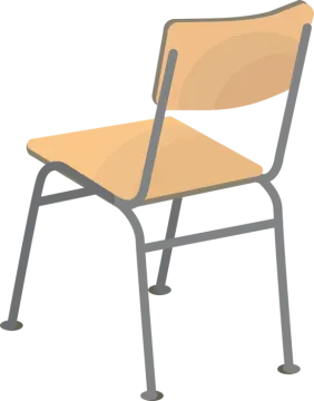 a school chair