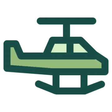 an icon of a helicopter