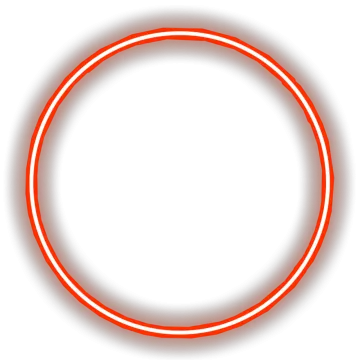 a red circle on a white background