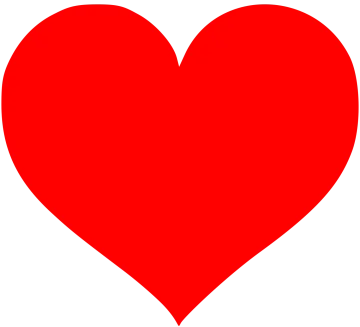 a red heart