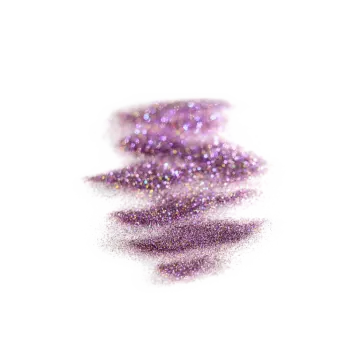 a pile of purple glitter