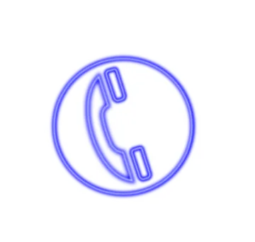 an icon of a telephone receiver