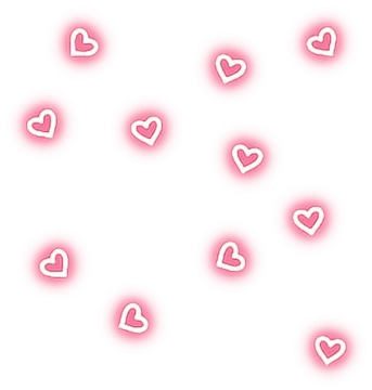 a white background with pink hearts on it