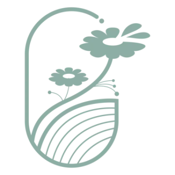 the logo for a flower shop