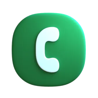 the letter c in green and white