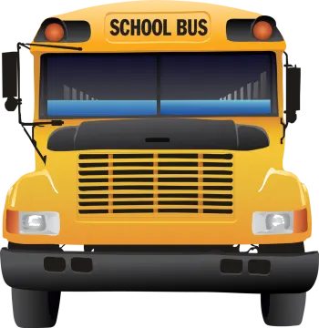 a yellow school bus