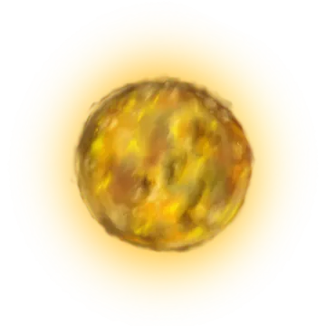 an image of a yellow and brown object