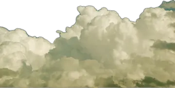 white clouds in the sky