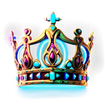 the crown is made of wood