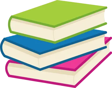 a stack of books