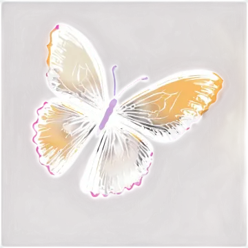 a painting of a butterfly on a white background