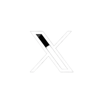 a black square icon with the letter x