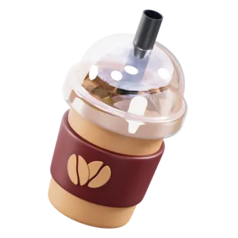 a coffee cup with a lid on it