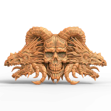 an image of a dragon head