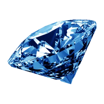 a diamond on a white background