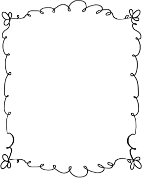 a black and white drawing of a square frame