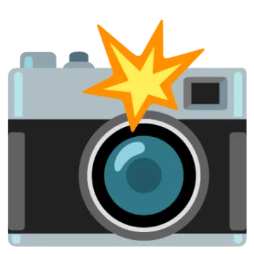 a camera with a star on top