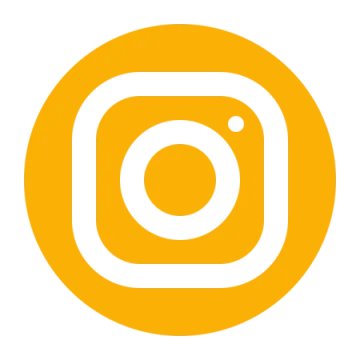a yellow icon with a white circle in the middle
