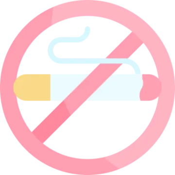 a no smoking sign