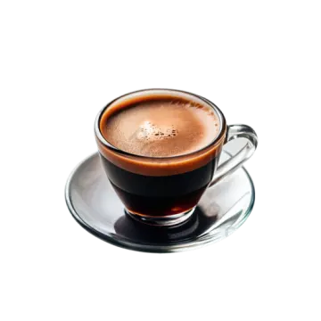 a cup of coffee on a saucer