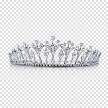 a diamond crown on a transparent background