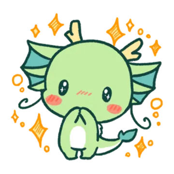 an illustration of a green and orange pokemon character