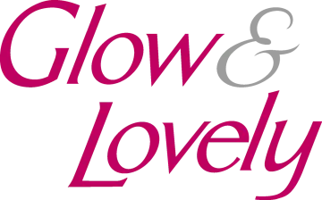 the logo for glow and lovely