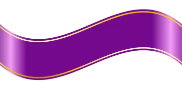 a purple and gold wave