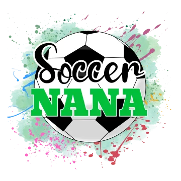 a soccer ball with the word soccer nana on it