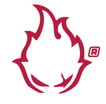 the logo for the fire department