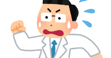 an illustration of a man in a lab coat